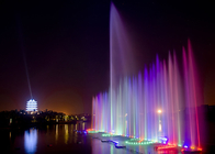 Konstruksi Floating Music Dancing Fountain Eksterior Dalam Skala Besar Danau pemasok