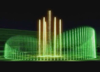 RGB DMX Pencahayaan Dancing Waters Light &amp;amp; Fountain Tampilkan Desain Wild Bird Angsa pemasok
