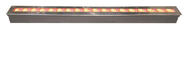 Panjang Variabel RGB Led Wall Washer Untuk Kolam Renang Air Mancur Stainless Steel pemasok