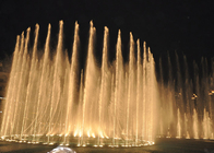 Dancing Fountain Air Besar Musik Mengambang Dengan Stainless Steel Untuk Permukaan Air pemasok