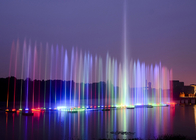 Air Mancur Berwarna Multi, RGB Led Light Water Fitur Skala Besar pemasok